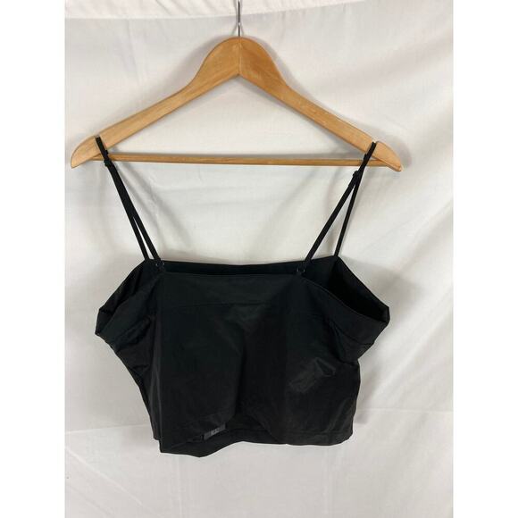 NWT VERO MODA Giana Woven Crop Cami In Black size XL - Picture 5 of 5